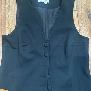 J. Crew Classic Black Vest